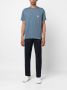 Carhartt WIP T-shirt met logopatch Blauw - Thumbnail 2