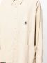 Carhartt WIP Overhemd met logopatch Beige - Thumbnail 5