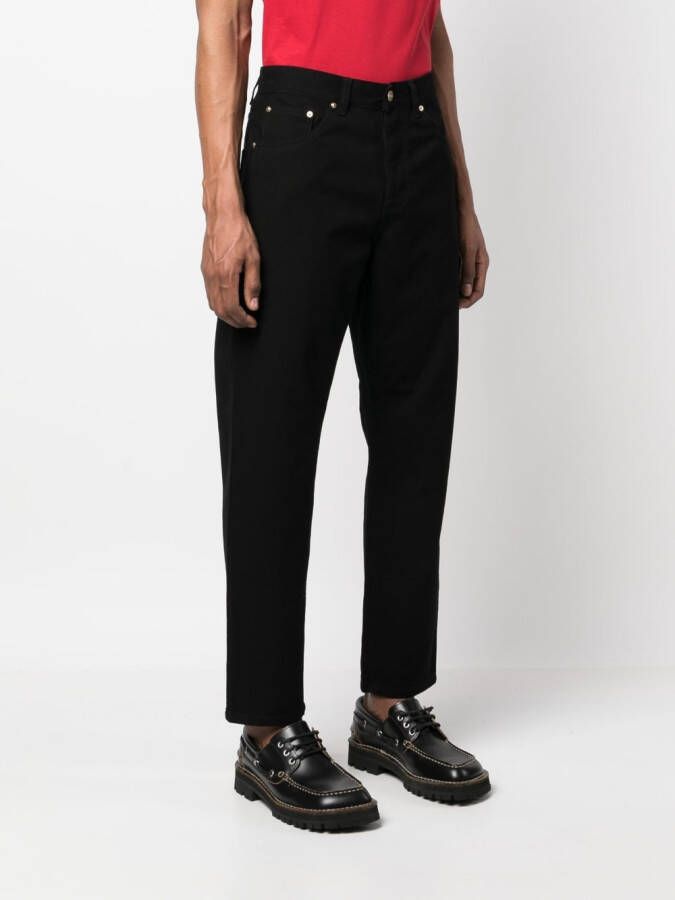Carhartt WIP Jeans met logopatch Zwart