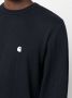 Carhartt WIP Sweater met logoprint Blauw - Thumbnail 5