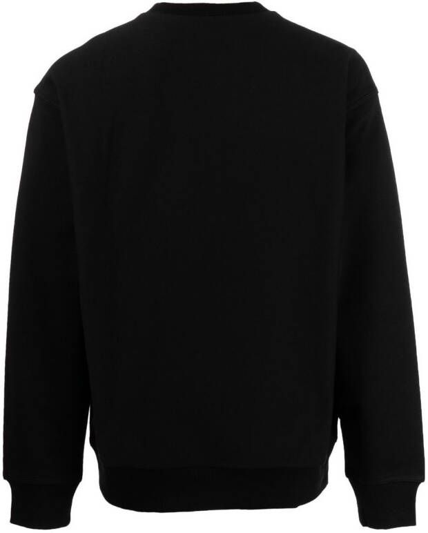 Carhartt WIP Sweater met logoprint Zwart