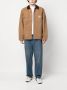 Carhartt WIP Mantel met enkele rij knopen Bruin - Thumbnail 2