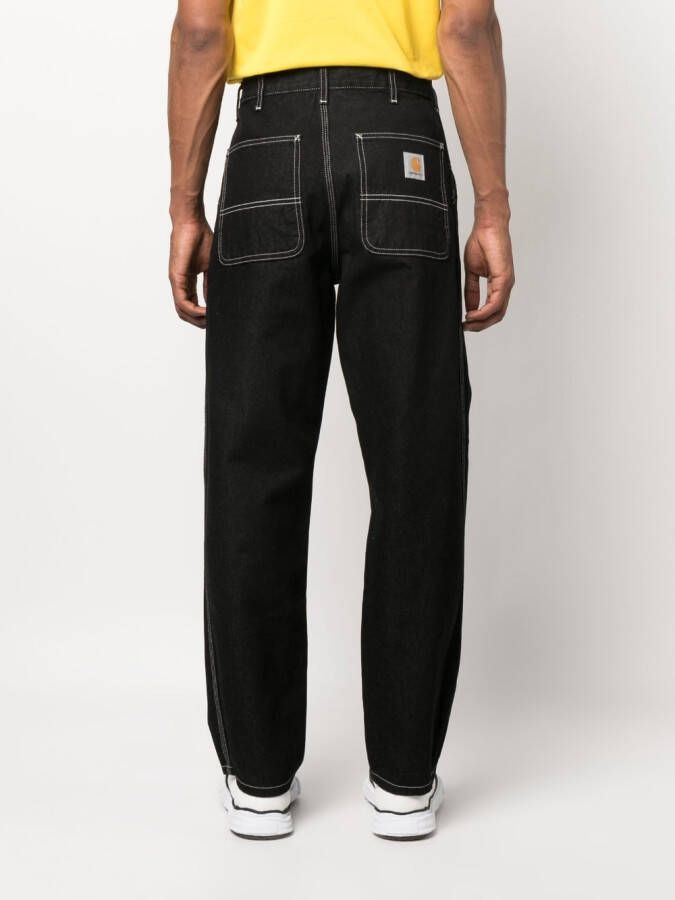 Carhartt WIP Ruimvallende jeans Zwart