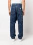 Carhartt WIP Nash DK jeans met wijde pijpen Blauw - Thumbnail 4
