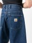 Carhartt WIP Shorts met logopatch Blauw - Thumbnail 5