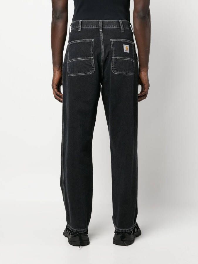 Carhartt WIP Ruimvallende jeans Zwart
