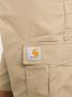Carhartt WIP Shorts met logopatch aan zijkant Beige - Thumbnail 5