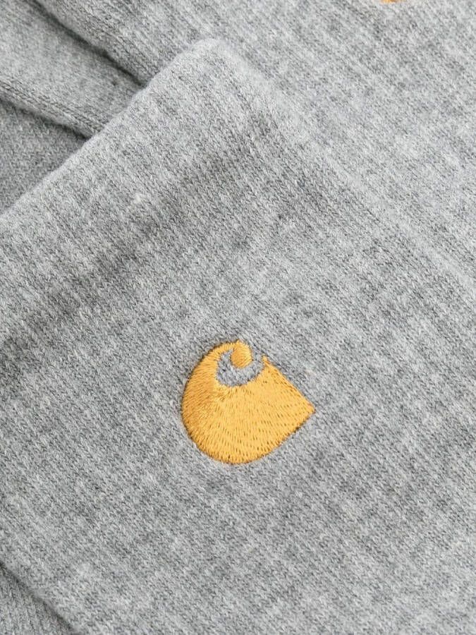 Carhartt WIP Sokken met geborduurd logo Grijs