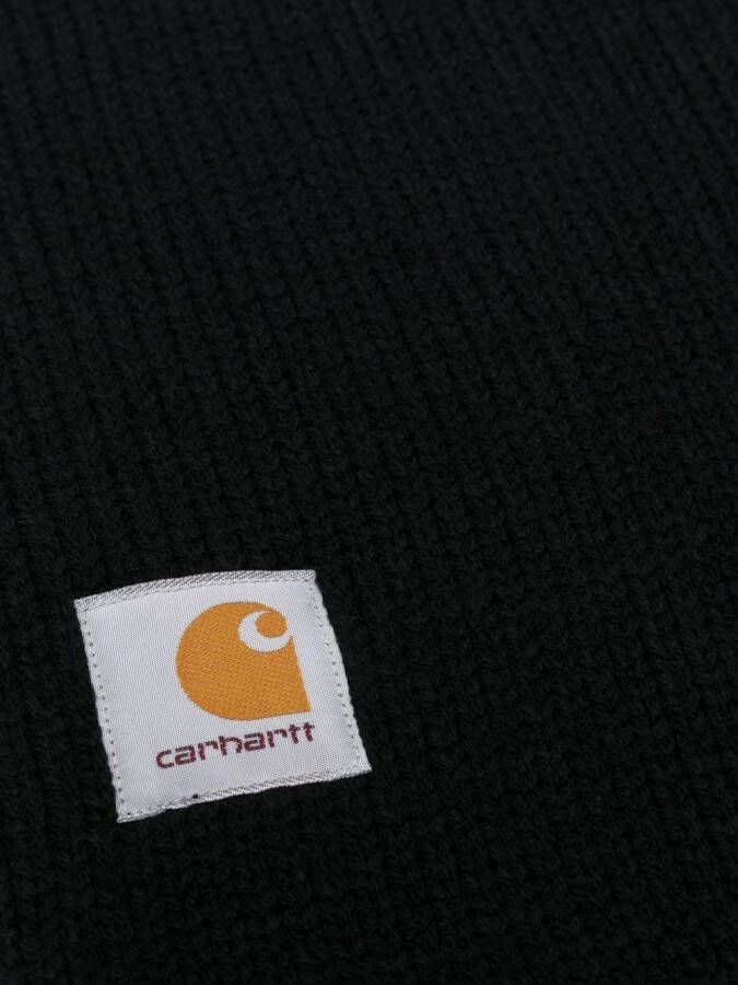 Carhartt WIP Grofgebreide bivakmuts Zwart