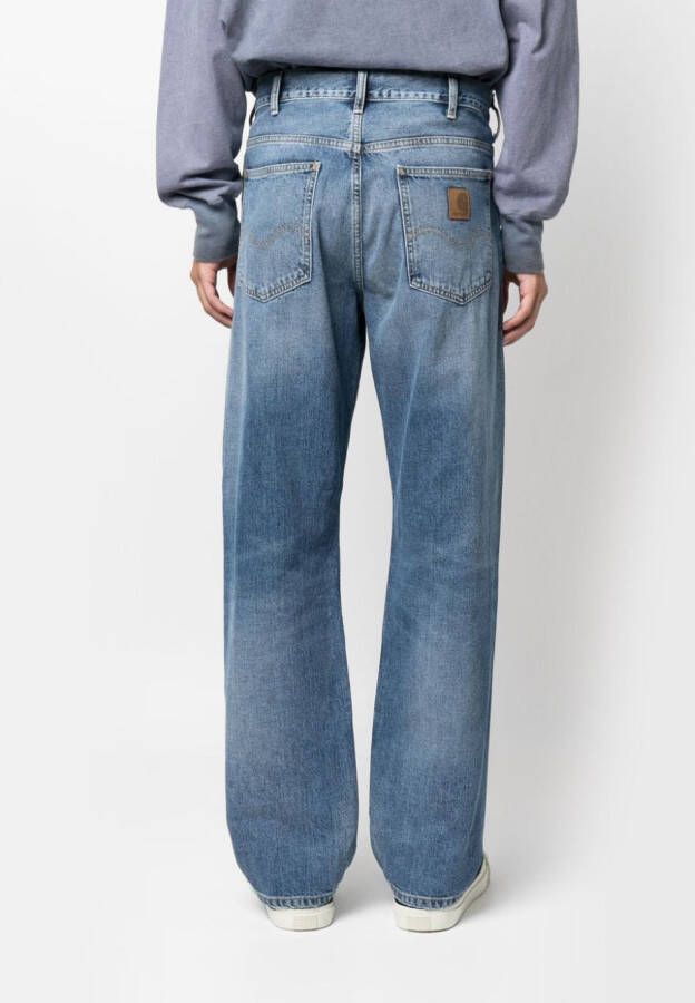 Carhartt WIP Straight jeans Blauw