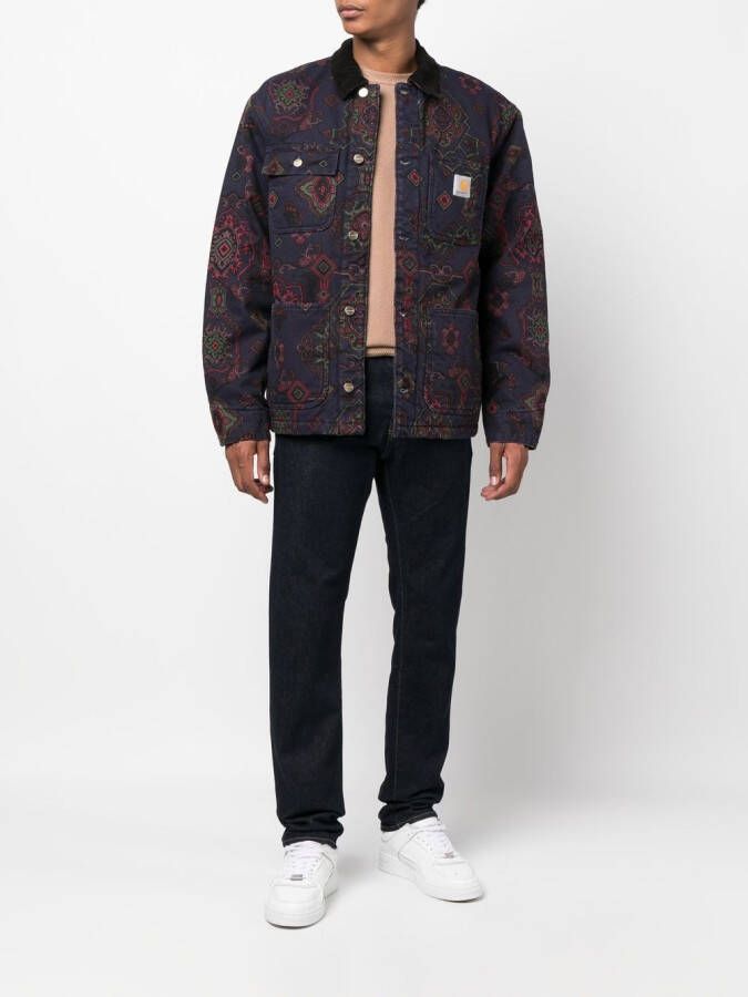 Carhartt WIP Straight jeans Blauw