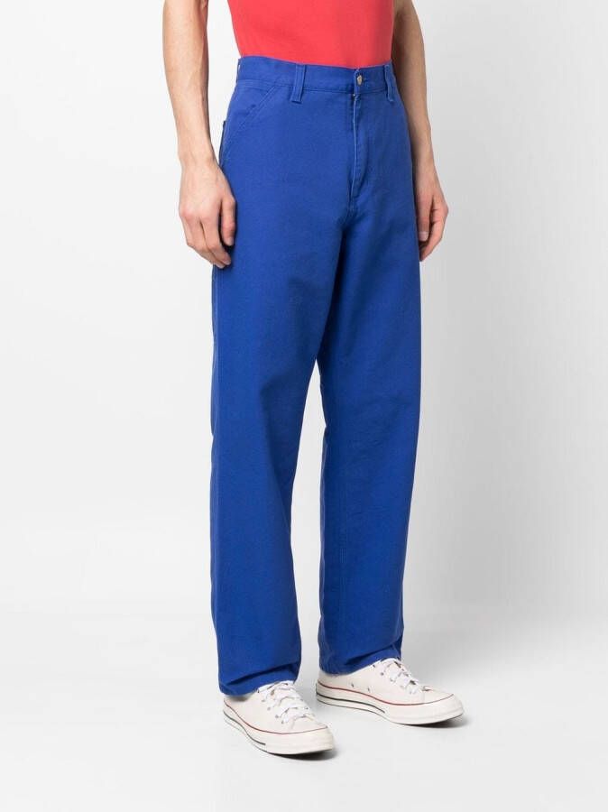 Carhartt WIP Straight broek Blauw