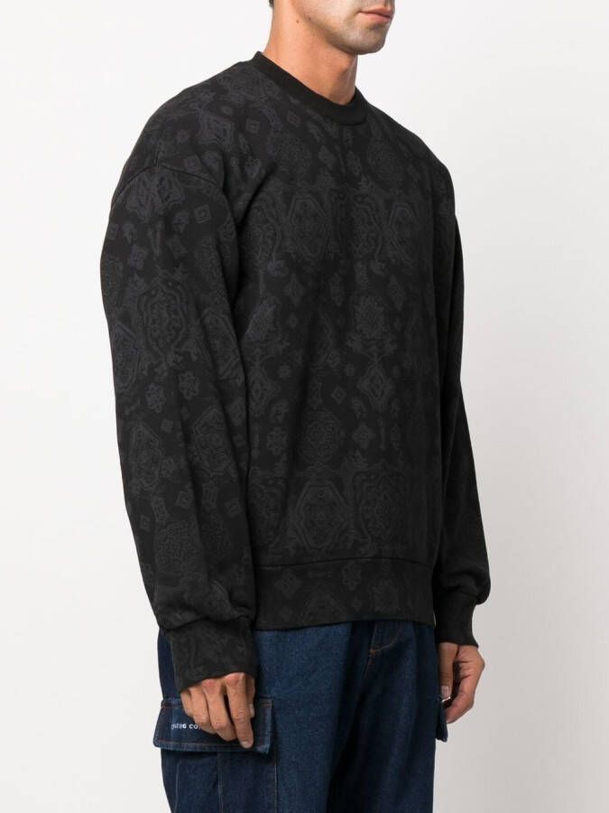 Carhartt WIP Sweater met barokprint Zwart