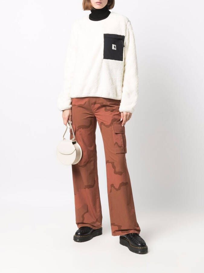 Carhartt WIP Sweater met colourblocking Wit