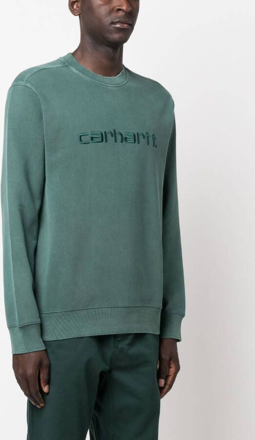 Carhartt WIP Sweater met geborduurd logo Groen
