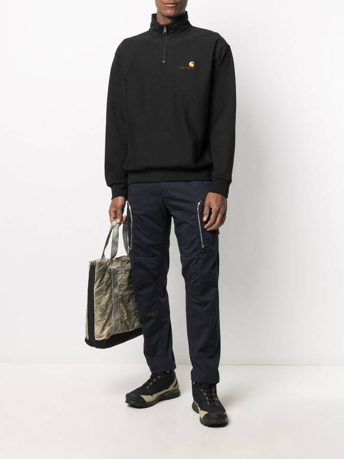 Carhartt WIP Sweater met logo Zwart