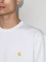 Carhartt WIP T-shirt met geborduurd logo Wit - Thumbnail 4