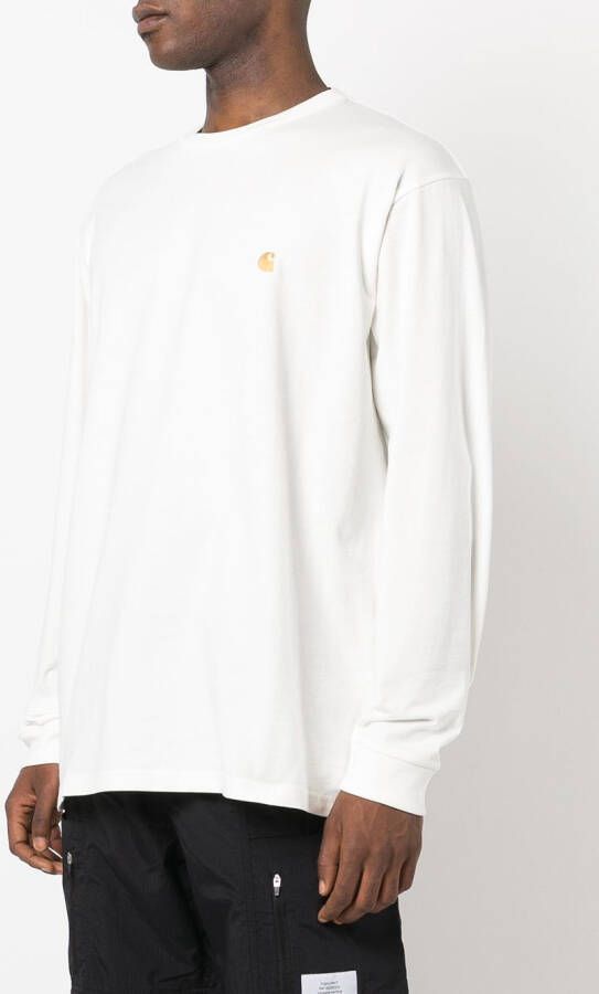 Carhartt WIP Chase T-shirt Wit