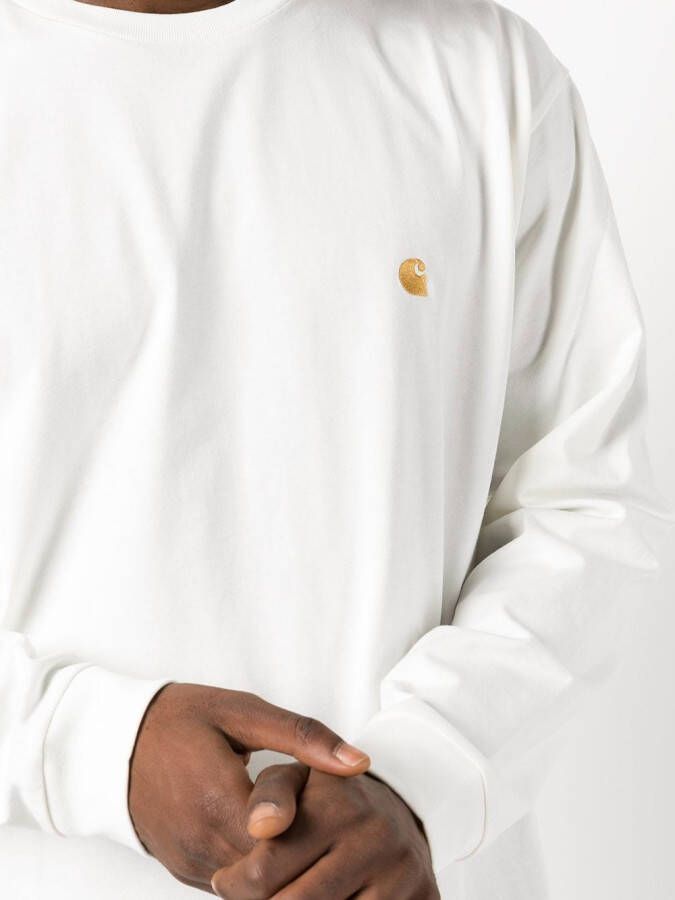 Carhartt WIP Chase T-shirt Wit