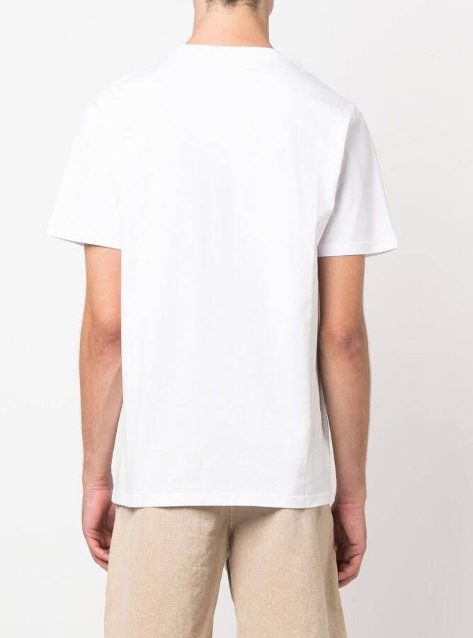 Carhartt WIP T-shirt met logopatch Wit
