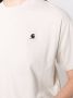 Carhartt WIP T-shirt met logopatch Beige - Thumbnail 5