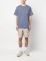 Carhartt WIP T-shirt met logopatch Blauw - Thumbnail 2