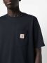 Carhartt WIP T-shirt met logopatch Blauw - Thumbnail 5