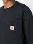 Carhartt WIP T-shirt met logopatch Blauw - Thumbnail 5