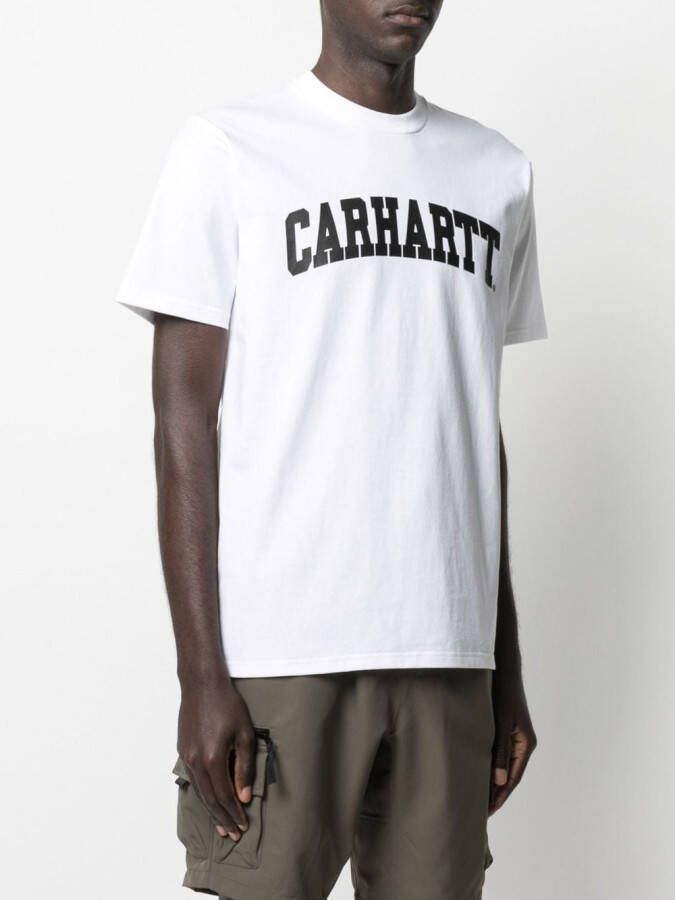 Carhartt WIP T-shirt met logoprint Wit