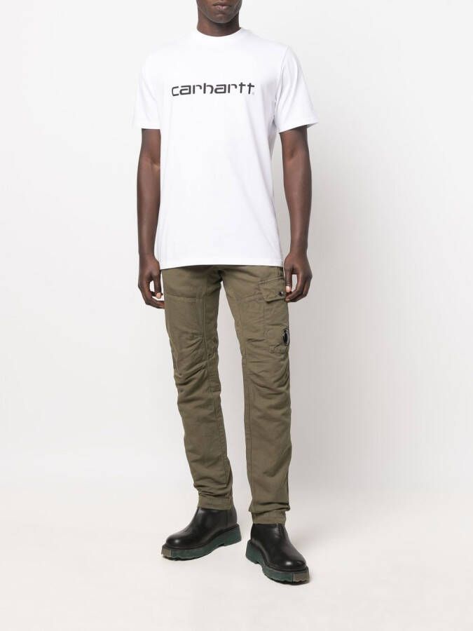 Carhartt WIP T-shirt met logoprint Wit