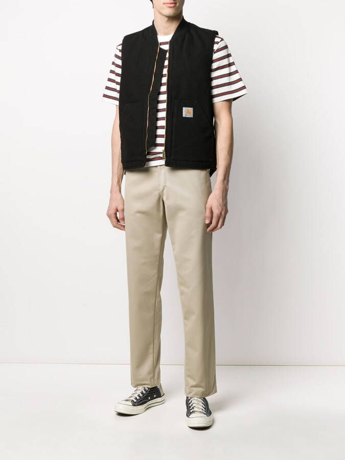 Carhartt WIP Top met rits Zwart