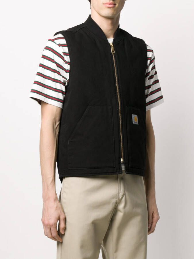 Carhartt WIP Top met rits Zwart