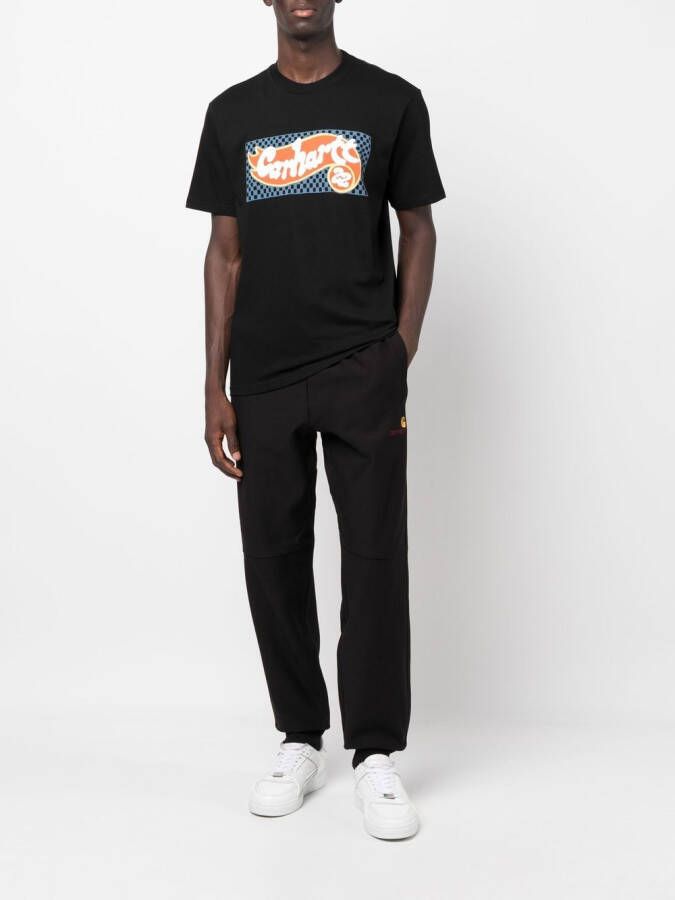 Carhartt WIP Trainingsbroek met trekkoordtaille Zwart