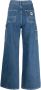 Carhartt WIP Jeans met wijde pijpen Blauw - Thumbnail 2