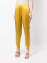 Carine Gilson Broek met toelopende pijpen Geel - Thumbnail 3