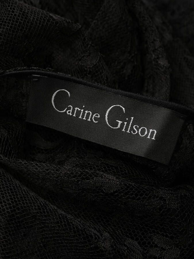 Carine Gilson Nachthemd Zwart