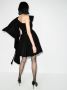 Carolina Herrera Asymmetrische mini-jurk Zwart - Thumbnail 3