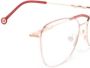 Carolina Herrera Bril met cat-eye montuur Rood - Thumbnail 3