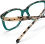 Carolina Herrera Bril met vierkant montuur Groen - Thumbnail 3