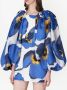 Carolina Herrera Jurk met ballonmouwen Wit - Thumbnail 4