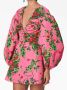 Carolina Herrera Jurk met bloemenprint Roze - Thumbnail 4