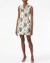 Carolina Herrera Jurk met gekerfde revers Wit - Thumbnail 2