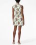 Carolina Herrera Jurk met gekerfde revers Wit - Thumbnail 3