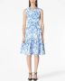 Carolina Herrera Jurk met grafische print Wit - Thumbnail 2