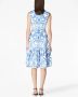 Carolina Herrera Jurk met grafische print Wit - Thumbnail 3
