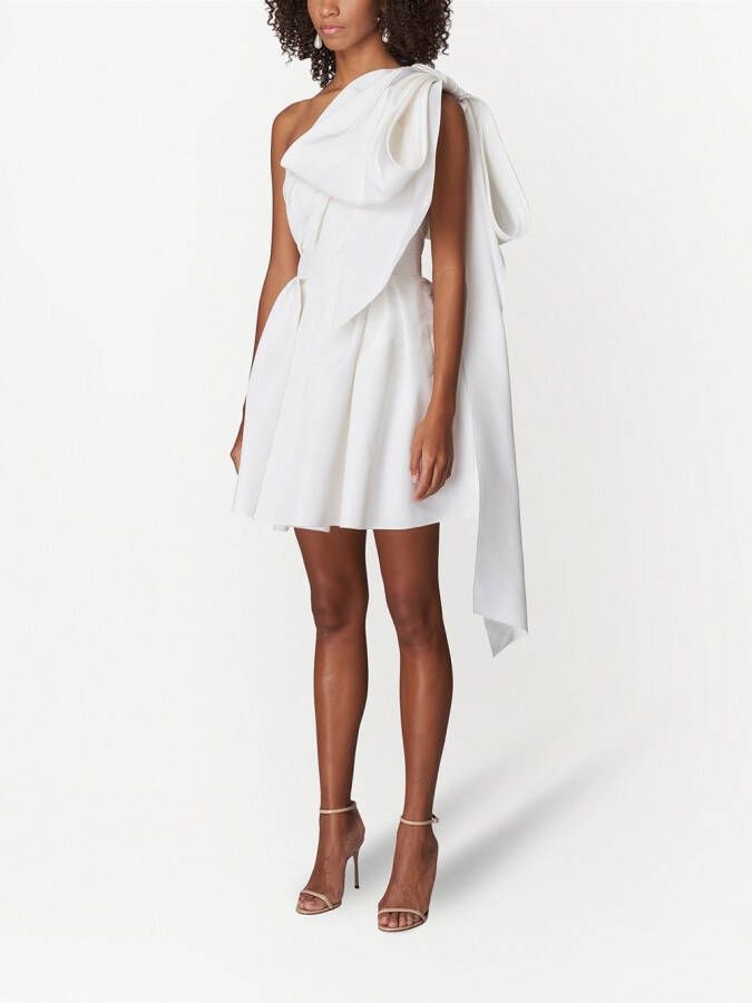 Carolina Herrera Jurk met strik Wit