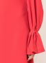 Carolina Herrera long-sleeved loose dress Rood - Thumbnail 5