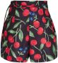 Carolina Herrera Shorts met gestrikte taille Zwart - Thumbnail 2
