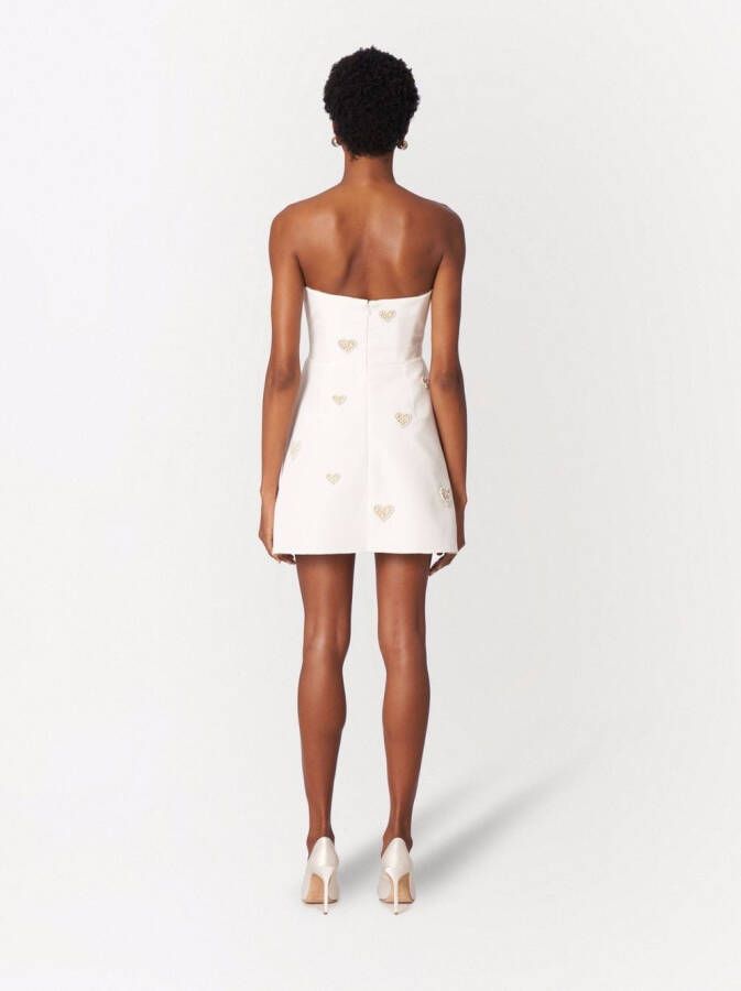 Carolina Herrera Zijden jurk Wit