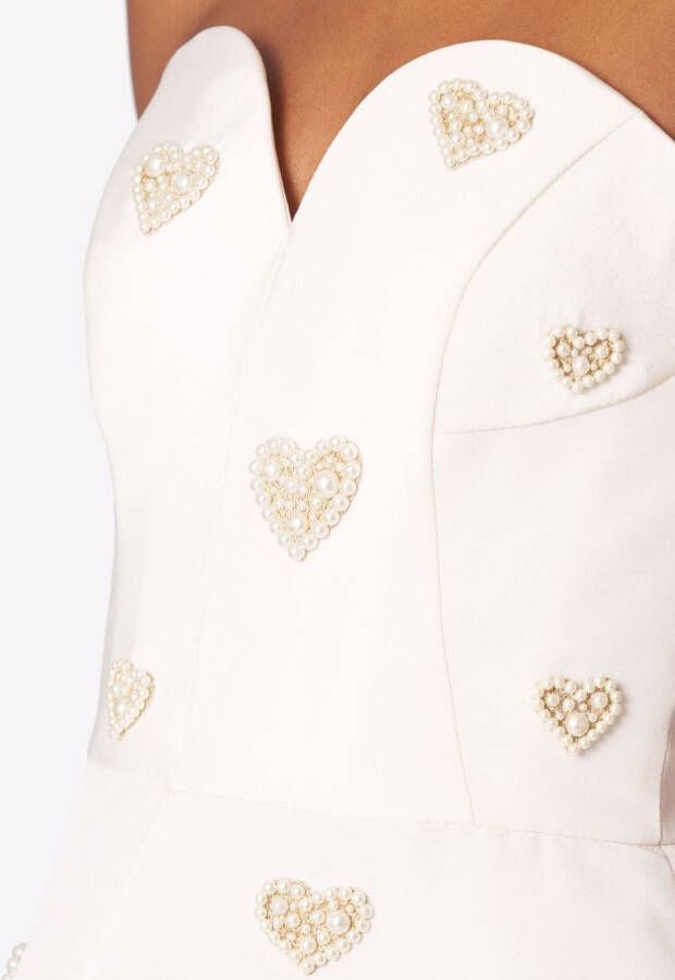 Carolina Herrera Zijden jurk Wit